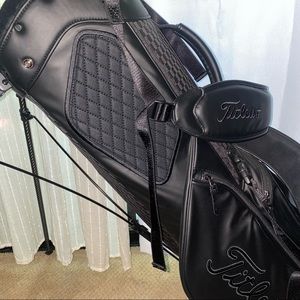 Titleist Golf Stand Bag Limited Edition Black Chrome